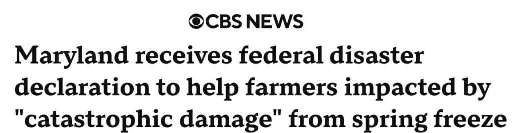Gov. Wes Moore Delivers Major Win For Maryland Farmers, Announces USDA ...